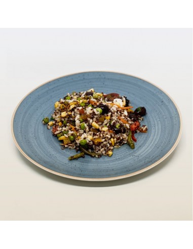 Quinoa blanca i vermella amb verduretes