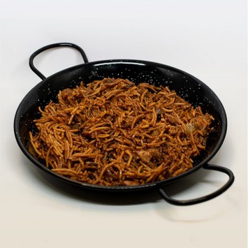 Fideuà de peix i marics