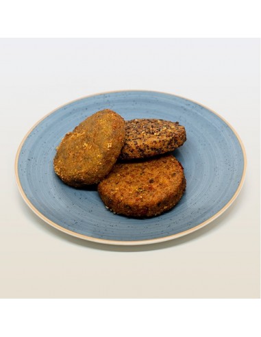 Hamburguesa de cigrons falafel
