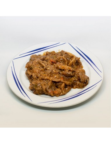 Fricandó de vedella amb bolets